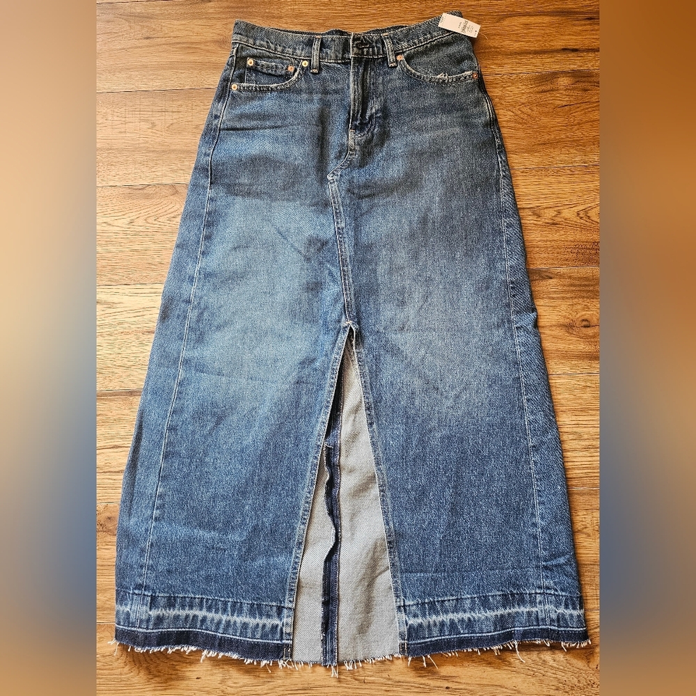 Gap Denim Maxi Skirt